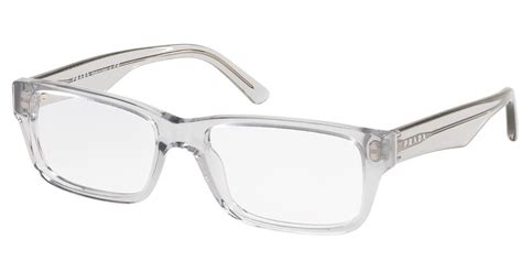 clear glasses prada|prada semi rimless eyeglasses.